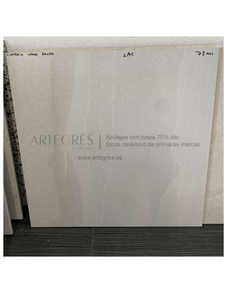 Porcelanico 60X60 MAT 2AC Blanco piedra - Oferta Azulejo OUTLET, Porcelanico 60X60 MAT 2AC Blanco piedra, Platera, Cumbria White