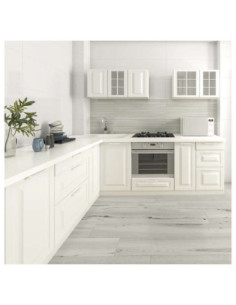 Azulejo Revestimiento 35X90 Platera Loep Ivory Rel Revestimiento Pared Interior Piedrarevestimientootros