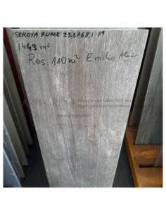 Azulejo Porcelanico 23X68 Ceracasa Rodapie Secuoya Fume Porcelanico Suelo Exterior Porcelanico Maderaporcelanicomadera