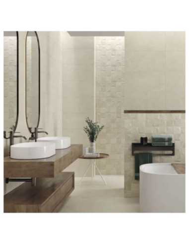 Azulejo Revestimiento 30X60 Stn Bellevue Ivory Light Revestimiento Pared Interior Piedraporcelanicootros