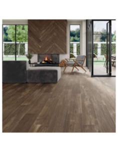 Azulejo Porcelanico 23X120 Stn Inout Olson Brown Porcelanico Suelo Exterior Porcelanico Piedraporcelanicobeige