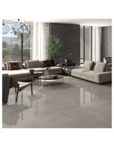 Azulejo Porcelanico 60X120 Stn Bellevue Grey Porcelanico Suelo Exterior Porcelanico Piedragrandegris
