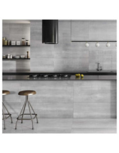 Azulejo Porcelanico 60X120 Stn Freedom Grey Porcelanico Suelo Exterior Porcelanico Piedragrandegris