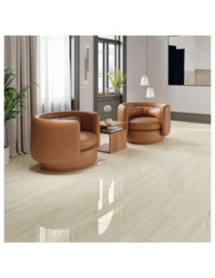 Azulejo Porcelanico 60X120 Stn Haldus Cream Porcelanico Suelo Exterior Porcelanico Piedragrandeotros