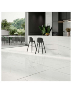 Azulejo Porcelanico 60X120 Stn Symphony White Pul Porcelanico Suelo Exterior Porcelanico Piedragrandeblanco