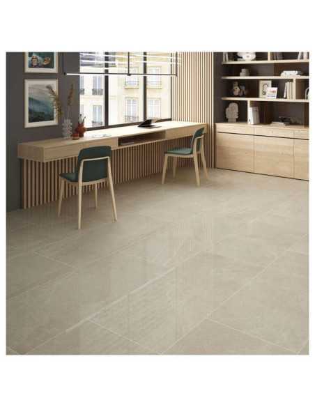 Azulejo Porcelanico 120X120 Stn Bellevue White Porcelanico Suelo Exterior Porcelanico Piedragrandeblanco