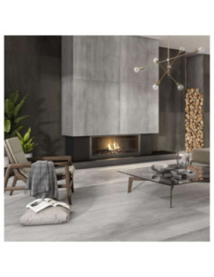 Azulejo Porcelanico 120X120 Stn Freedom Grey Porcelanico Suelo Exterior Porcelanico Piedragrandegris