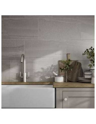 Azulejo Porcelanico 30X60 Platera Kirkby Pebble Pf Porcelanico Suelo Exterior Porcelanico Azulejospiedraotros