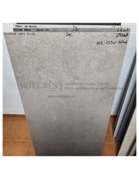 Porcelanico 60X120 MAT 2AC Gris azulejos - Oferta Azulejo OUTLET, Porcelanico 60X120 MAT 2AC Gris azulejos, Platera, Millstone G