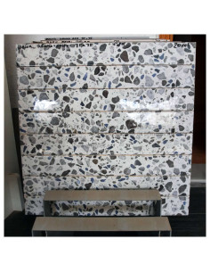 Azulejo Revestimiento 35X35 Platera Brick Kromo Chips Revestimiento Pared Interior Azulejospiedraotros