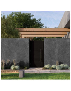 Azulejo Porcelanico 60X120 Keraben Bleuemix Black Porcelanico Suelo Exterior Porcelanico Azulejospiedranegro