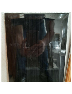 Azulejo Revestimiento 20X60 Hispania Lino Negro Revestimiento Pared Interior Azulejoscolornegro