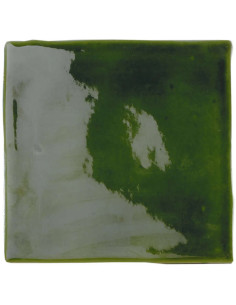 Azulejo Revestimiento 10X10 Leon Rina Verde Revestimiento Pared Interior Azulejoscolorverde