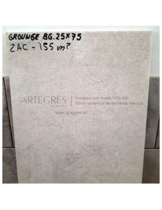 Azulejo Revestimiento 25X75 Peronda Grunge Beige Revestimiento Pared Interior Azulejospiedrabeige