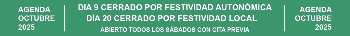 cerrado por fiesta regional