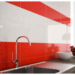 Revestimiento 25X73 BRI 1AC Monocolor Rojo