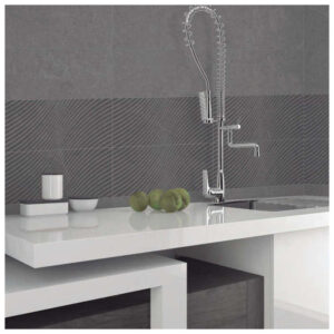 Revestimiento 25X60 MAT 2AC Piedra Gris