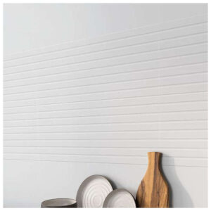 Revestimiento 35X90 MAT 2AC Monocolor Blanco