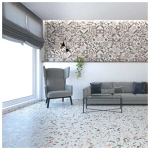 Porcelanico 60X60 MAT 2AC Piedra Blanco