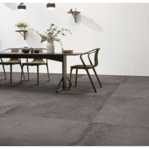 Porcelanico 90X90 MAT 2AC Piedra Negro
