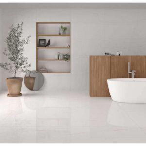 Porcelanico 75X150 PUL 2AC Piedra Blanco