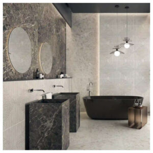 Porcelanico 60X120 MAT 2AC Piedra Negro