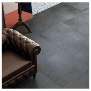 Porcelanico 75X75 MAT 2AC Cemento Negro