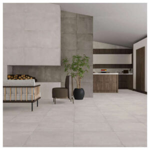 Porcelanico 45X89,5 MAT 2AC Monocolor Blanco