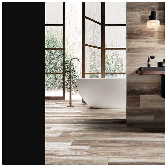 Porcelanico 24,5X98,2 MAT 1AC Madera Madera
