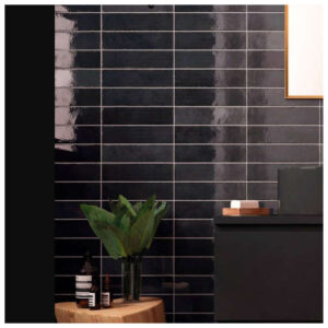 Revestimiento 20X50 MAT 2AC Monocolor Negro