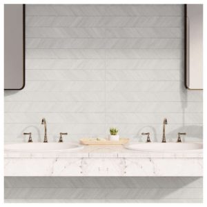 Revestimiento 30X90 MAT 2AC Madera Blanco