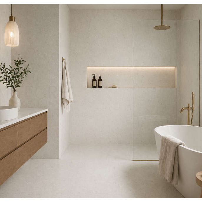 Porcelanico 15,5X100 MAT 1AC Monocolor Blanco