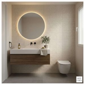 Porcelanico 20X20 MAT 2AC Cemento Beige