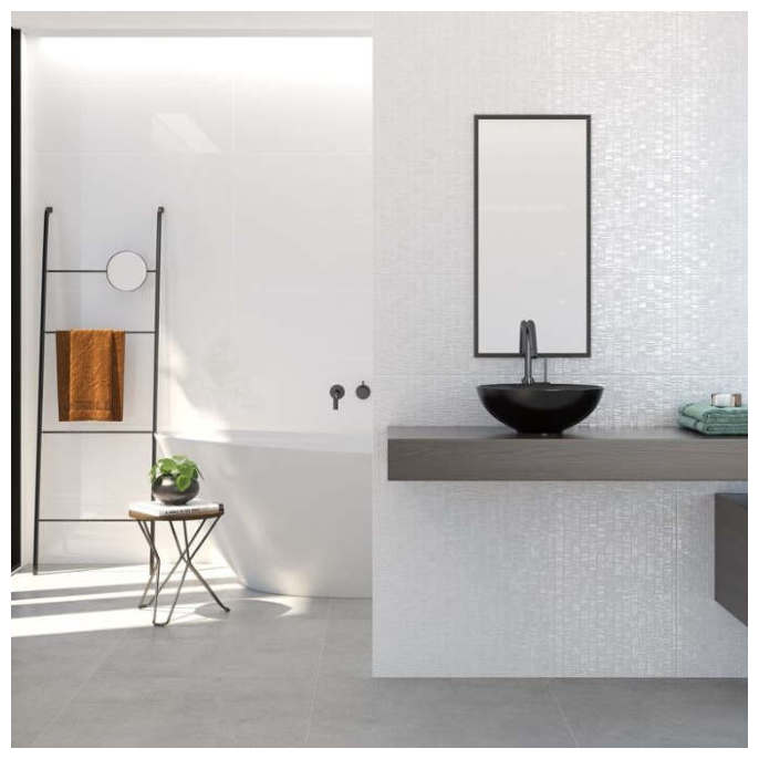 Revestimiento 33,3X100 MAT 2AC Piedra Blanco
