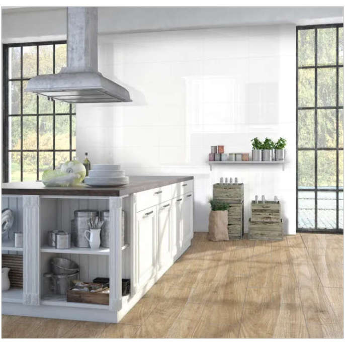 Revestimiento 30X60 MAT 2AC Monocolor Blanco