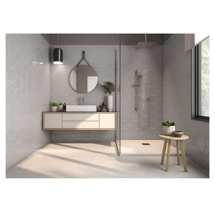 Porcelanico 19,8X22,8 MAT 2AC Monocolor Blanco