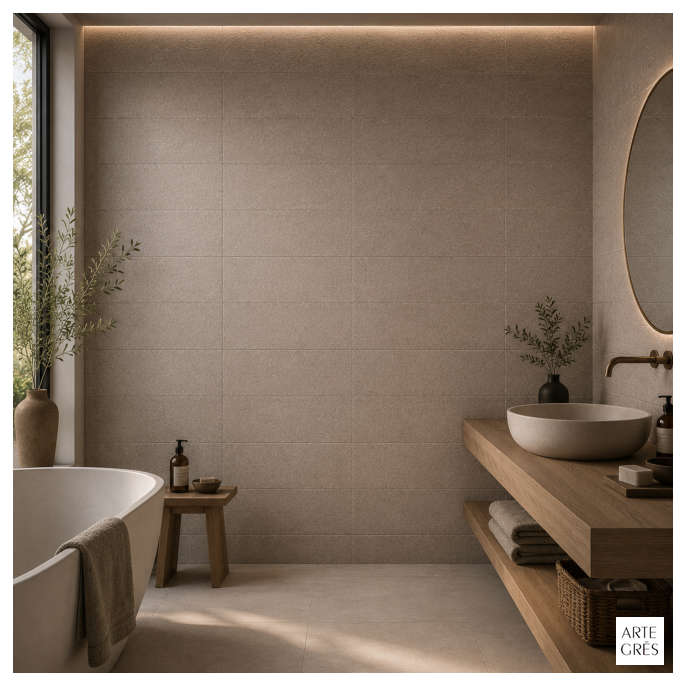 Porcelanico 20X60 MAT 2AC Piedra Gris