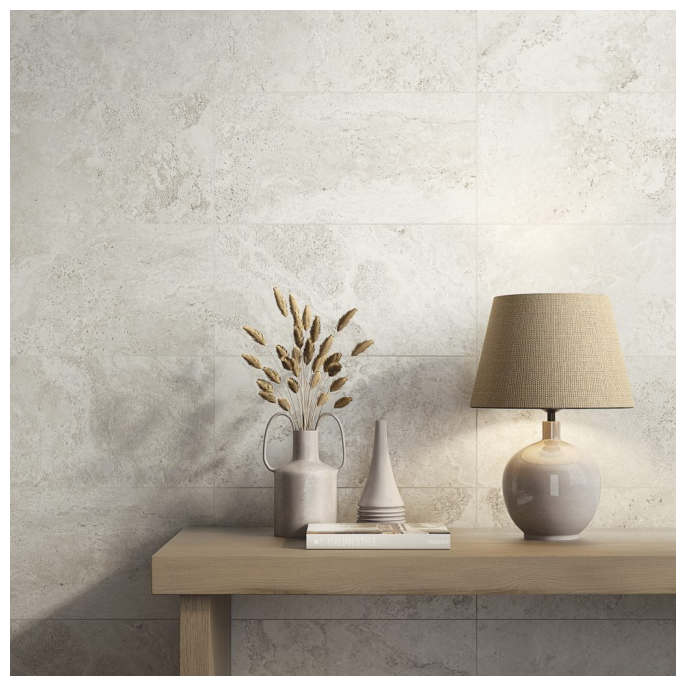 Porcelanico 30X60 MAT 2AC Piedra Blanco