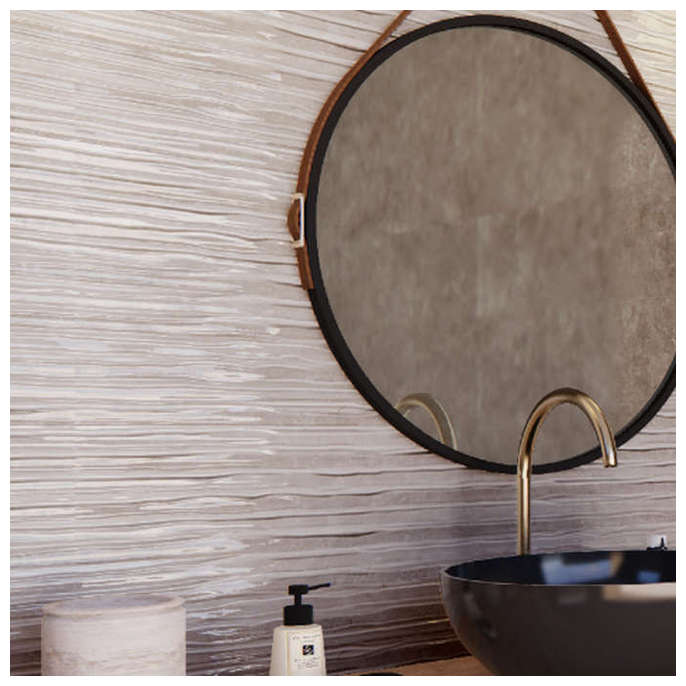 Revestimiento 33,3X55 MAT 2AC Piedra Blanco