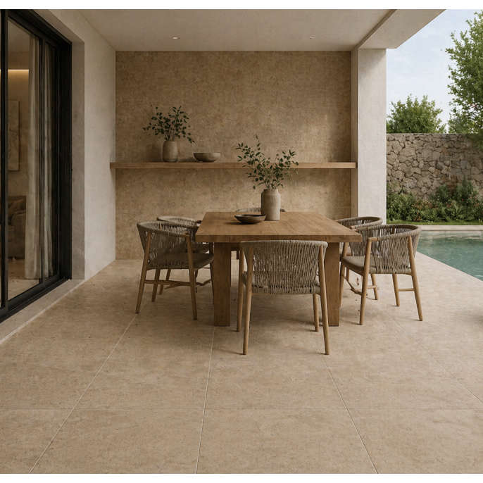 Porcelanico 45X90 MAT 2AC Cemento Gris