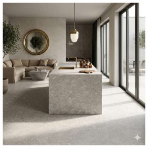Porcelanico 60X60 MAT 2AC Piedra Blanco