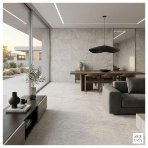 Porcelanico 60X120 MAT 1AC Piedra Plata