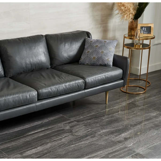 Porcelanico 45X90 MAT 2AC Marmol Negro