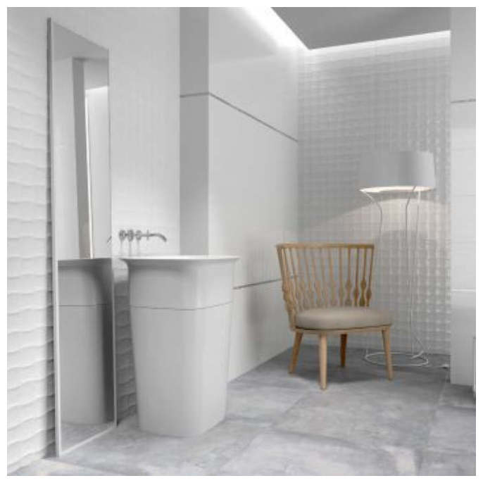Revestimiento 30X90 BRI 2AC Monocolor Blanco