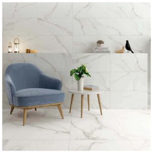 Porcelanico 75X75 MAT 1AC Marmol Blanco
