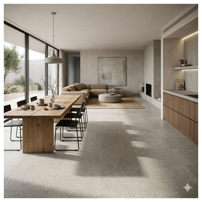 Porcelanico 60X120 MAT 2AC Piedra Gris