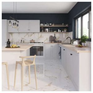 Porcelanico 120X120 PUL 2AC Marmol Blanco