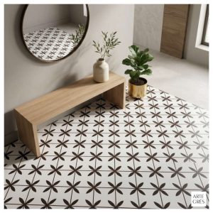 Porcelanico 45,2X45,2 MAT 2AC Rustico Blanco