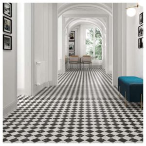 Porcelanico 45X45 MAT 2AC Monocolor Negro
