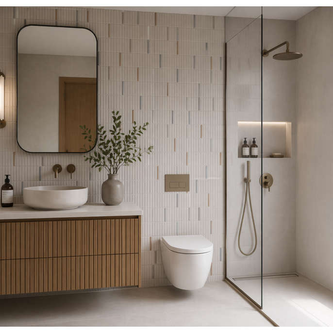 Revestimiento 31X91 MAT 2AC Monocolor Blanco